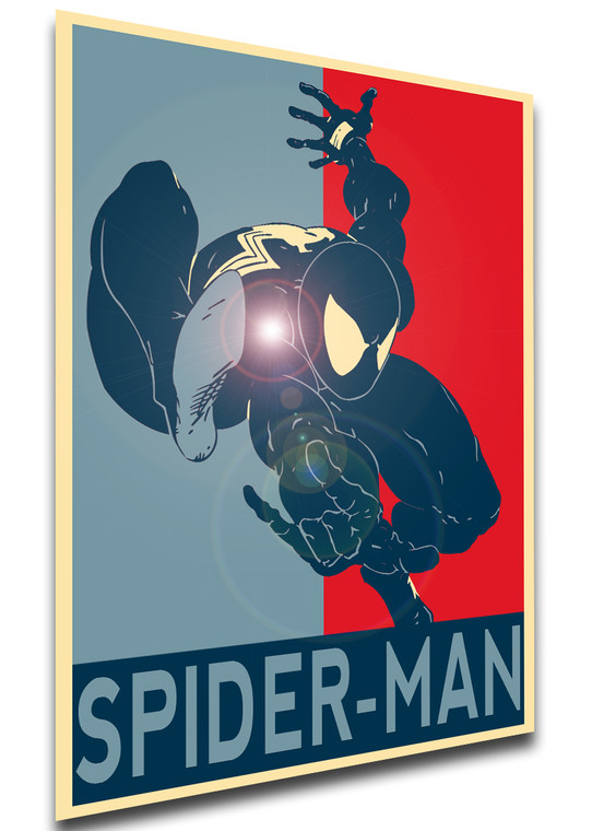 Poster Propaganda - Spider-Verse - Black Costume