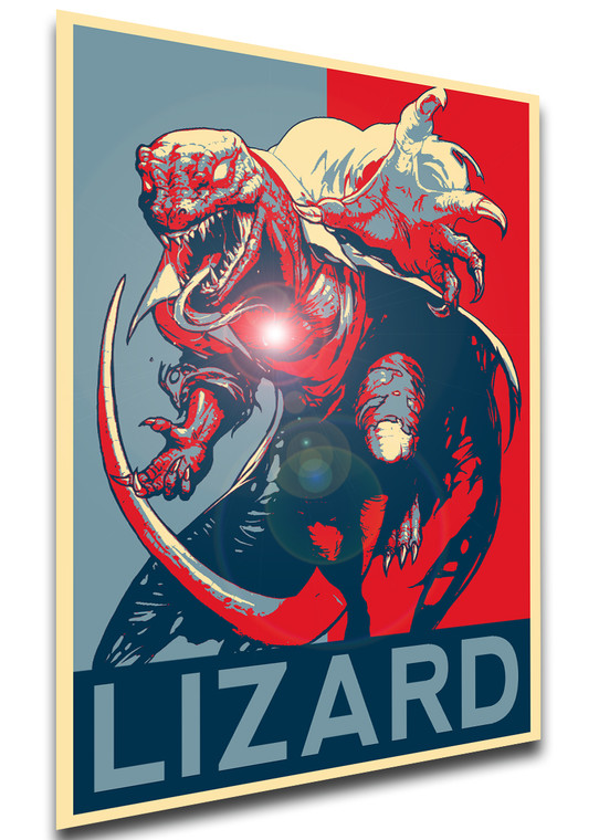 Poster Propaganda - Spider-Verse - Lizard