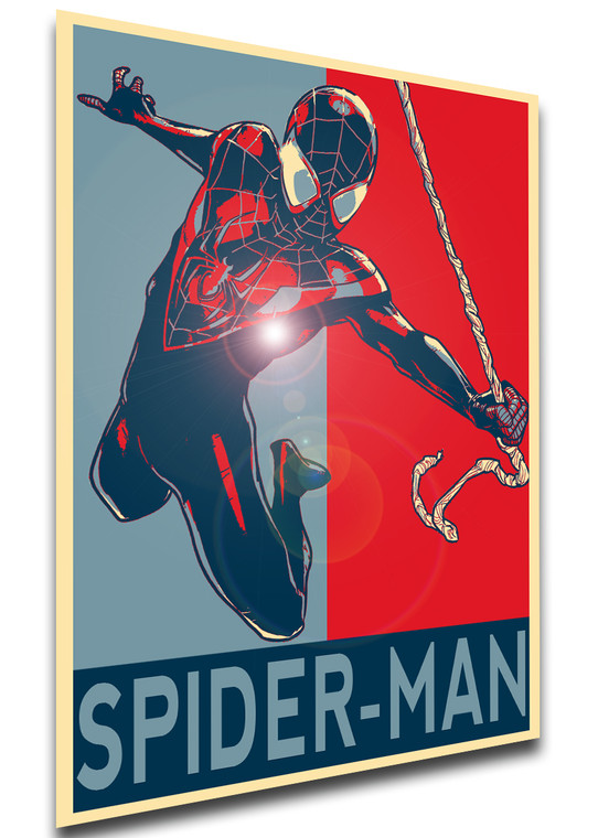 Poster Propaganda - Spider-Verse - Miles Morales