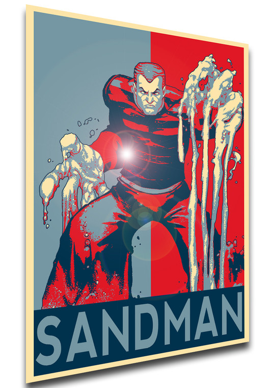 Poster Propaganda - Spider-Verse - Sandman
