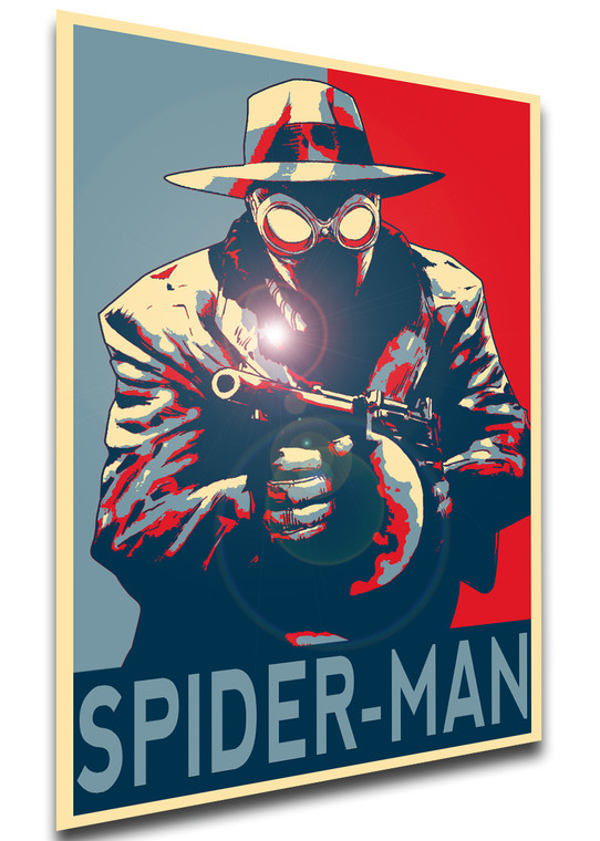 Poster Propaganda - Spider-Verse - Spider-Man Noir