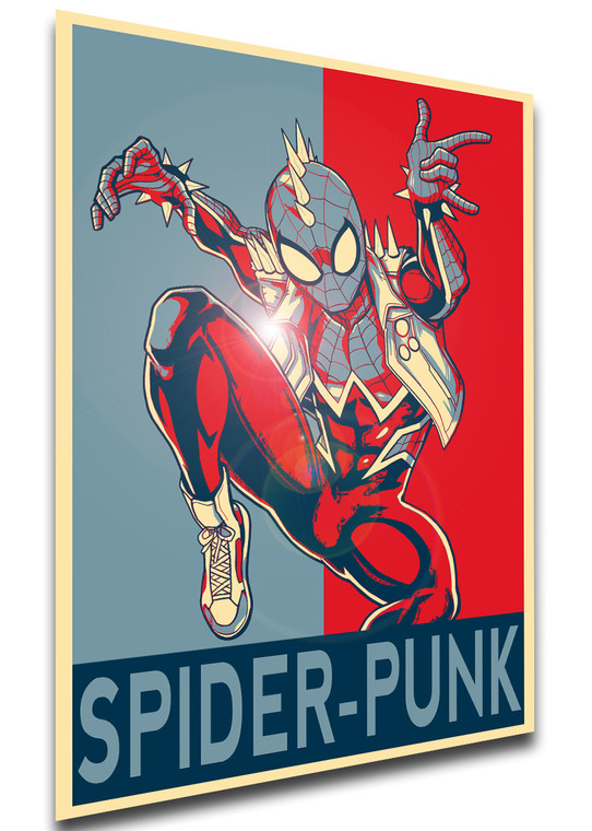 Poster Propaganda - Spider-Verse - Spider-Punk