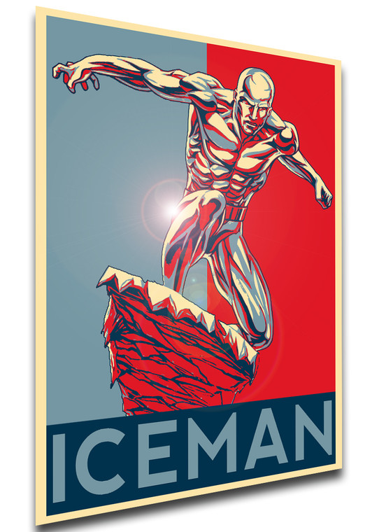 Poster Propaganda - X-Men - Iceman