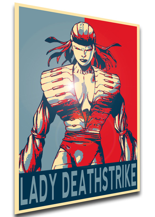 Poster Propaganda - X-Men - Lady Deathstrike