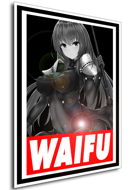 Poster - Waifu - Fate Grand Order - Scathach - Black