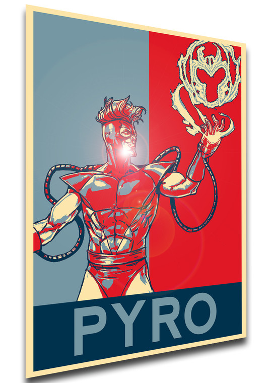 Poster Propaganda - X-Men - Pyro