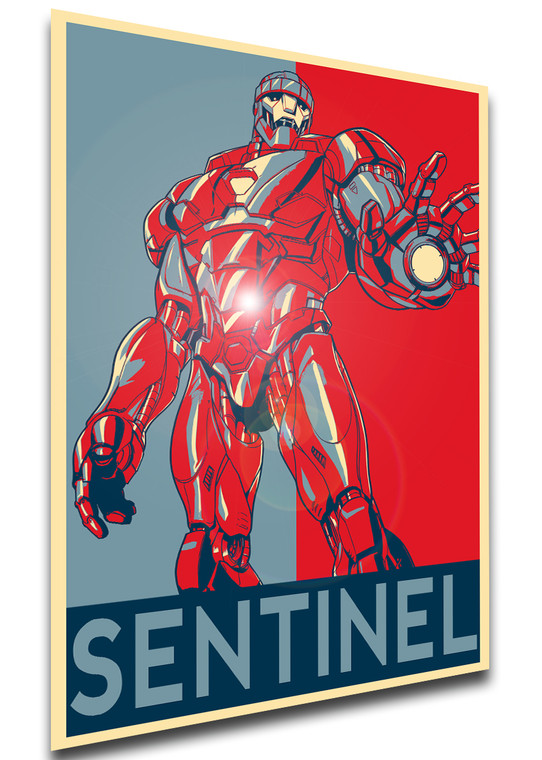 Poster Propaganda - X-Men - Sentinel