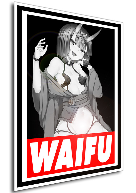 Poster - Waifu - Fate Grand Order - Shuten Douji black