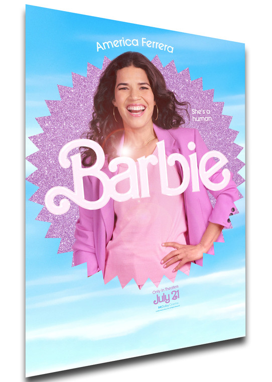 Poster Locandina - Barbie the Movie (2023) - America Ferrera