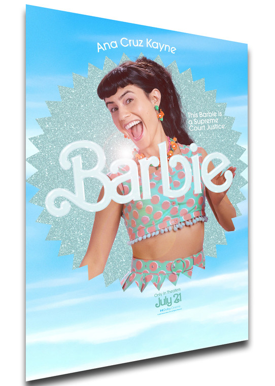 Poster Locandina - Barbie the Movie (2023) - Ana Cruz Kayne