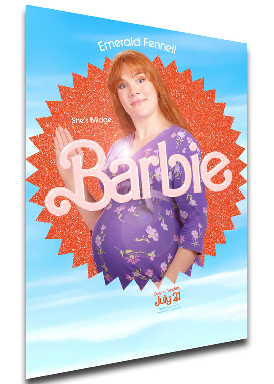 Poster Locandina - Barbie the Movie (2023) - Emerald Fennell