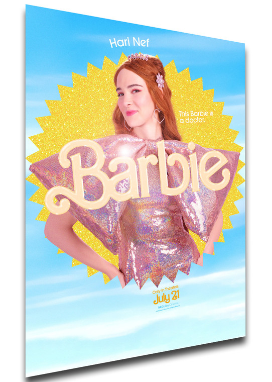 Poster Locandina - Barbie the Movie (2023) - Hari Nef