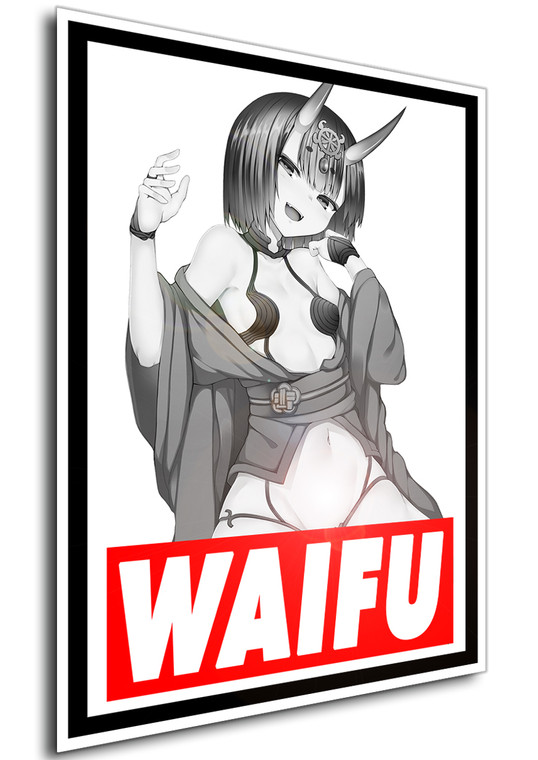 Poster - Waifu - Fate Grand Order - Shuten Douji white