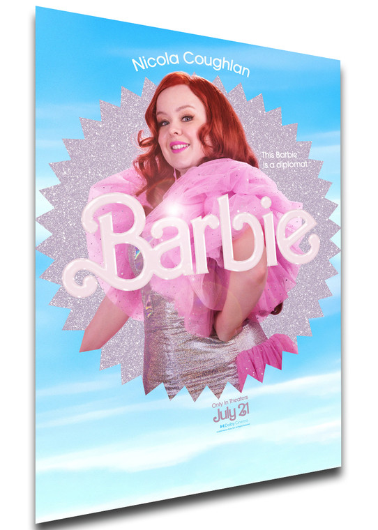 Poster Locandina - Barbie the Movie (2023) - Nicola Coughlan