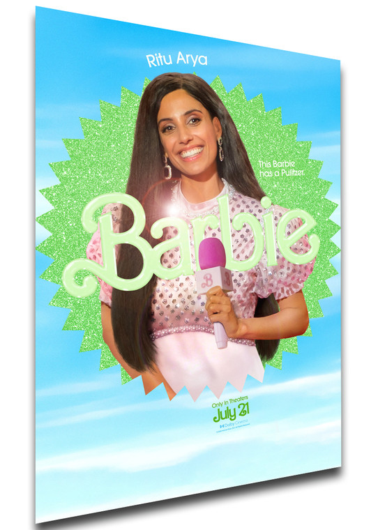 Poster Locandina - Barbie the Movie (2023) - Ritu Arya