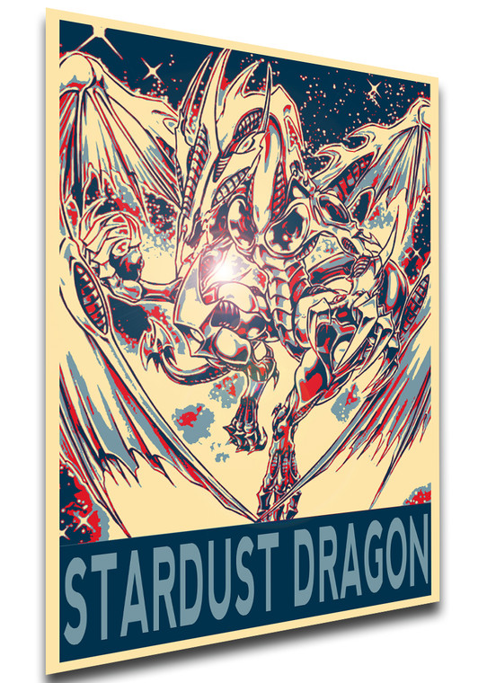 Poster Propaganda - Yu Gi Oh - Stardust Dragon - LL3533