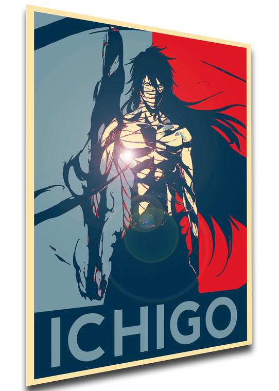 Poster Propaganda - Bleach - Ichigo Kurosaki Variant 06 - LL3522