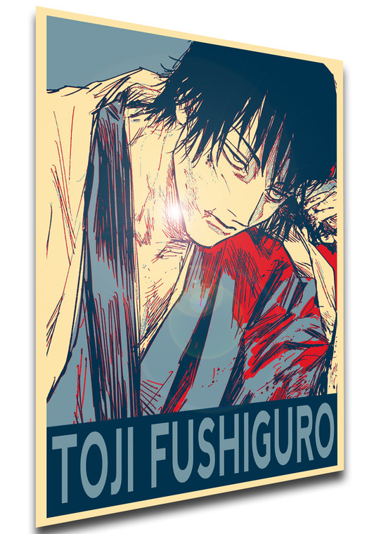 Poster Propaganda - Jujutsu Kaisen - Toji Fushiguro - LL3528