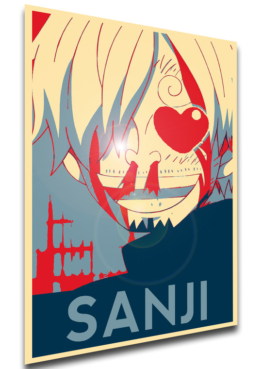 Poster Propaganda - One Piece - Sanji Vinsmoke Variant 04 - LL3526