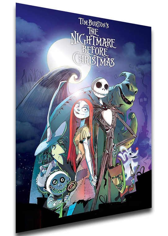 Poster Locandina Film - Nightmare Before Christmas - LE0026