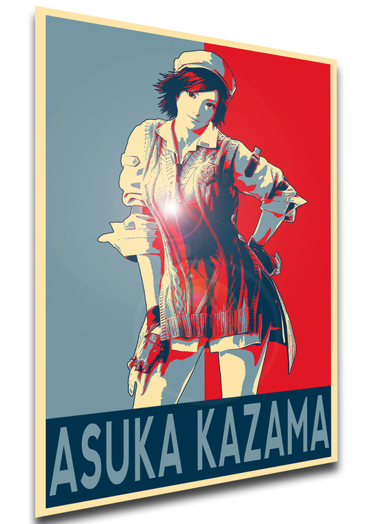 Poster Propaganda - Tekken 8 - Asuka Kazama - LL3547