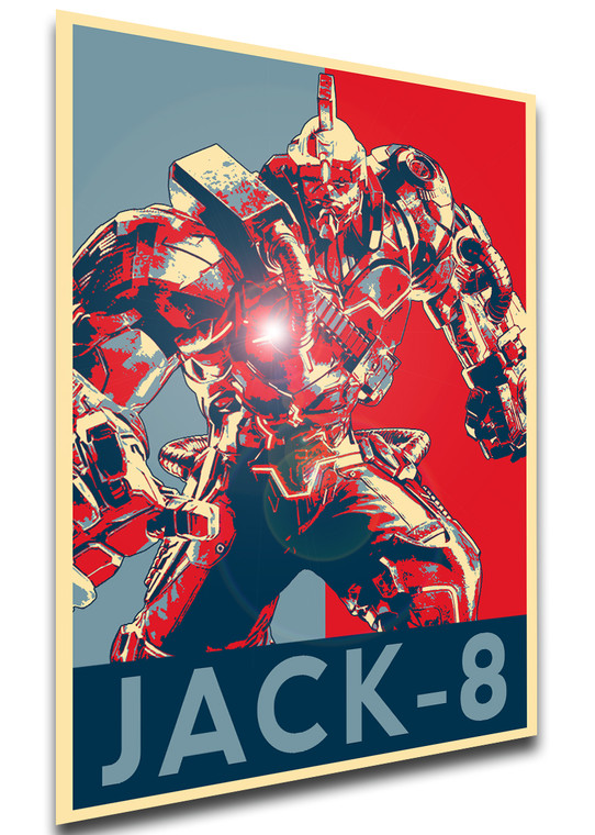 Poster Propaganda - Tekken 8 - Jack-8 - LL3543