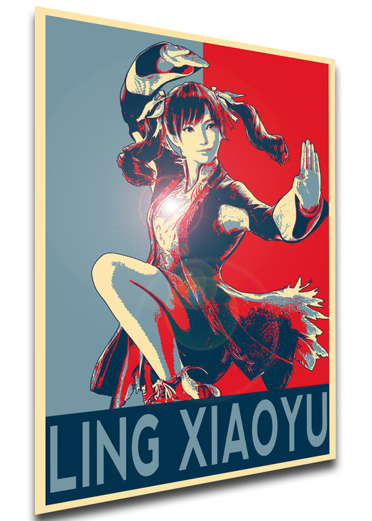 Poster Propaganda - Tekken 8 - Ling Xiaoyu - LL3546