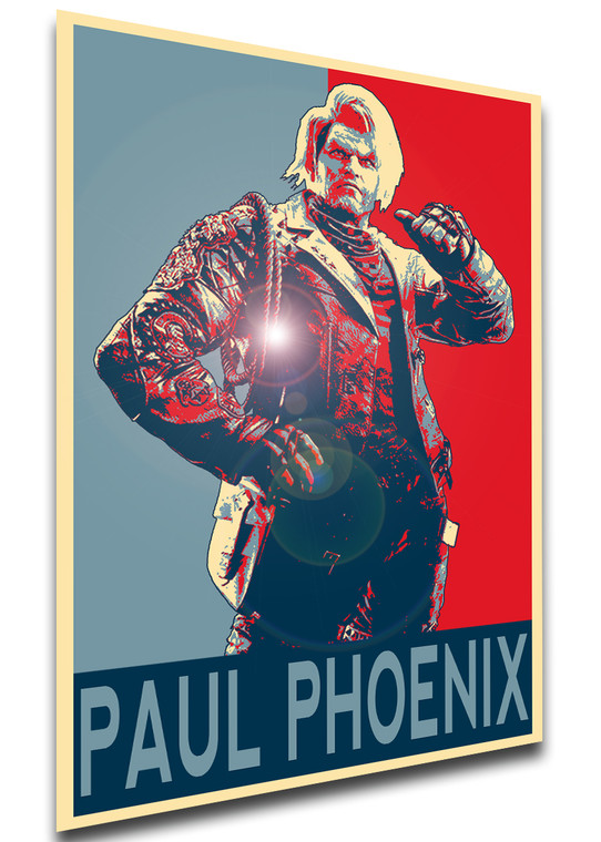 Poster Propaganda - Tekken 8 - Paul Phoenix - LL3537