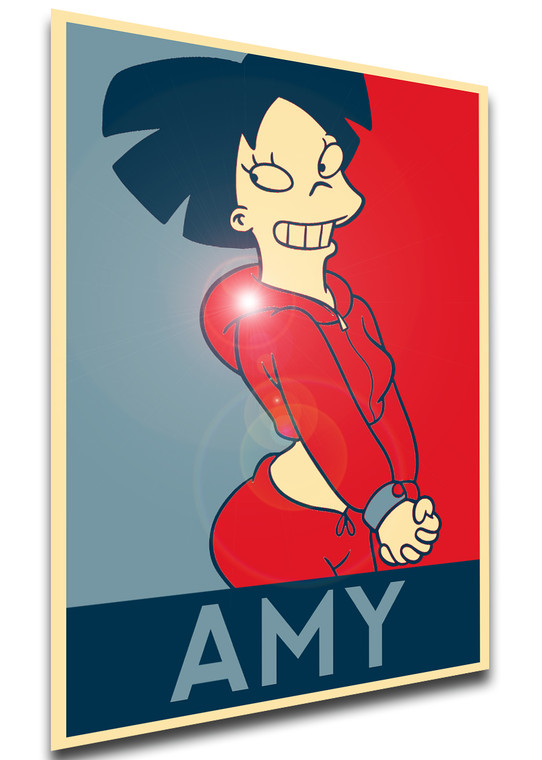 Poster Propaganda - Futurama - Amy Wong - LL3590