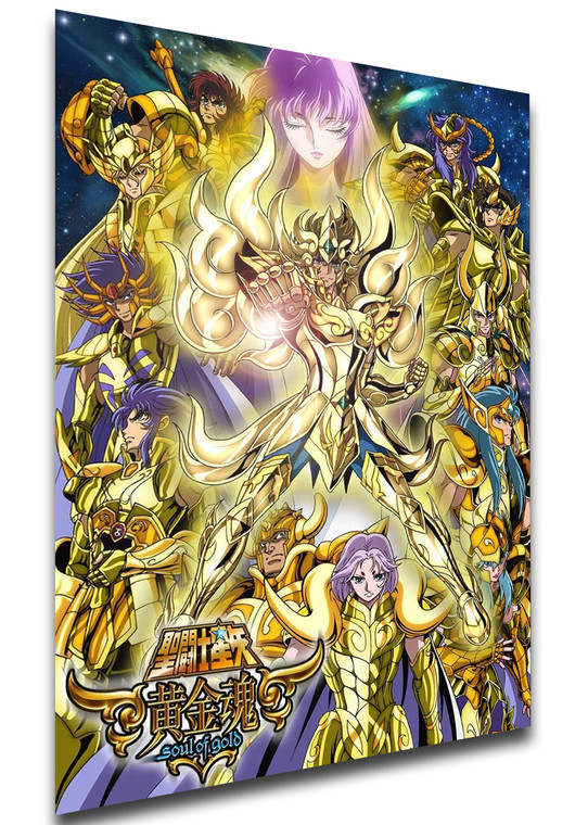 Poster Locandina Anime - Saint Seiya Soul of Gold SA1191