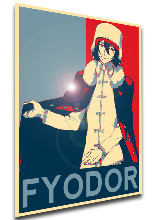 Poster Propaganda - Bungo stray Dogs - Fyodor Dostoyevky - LE0008