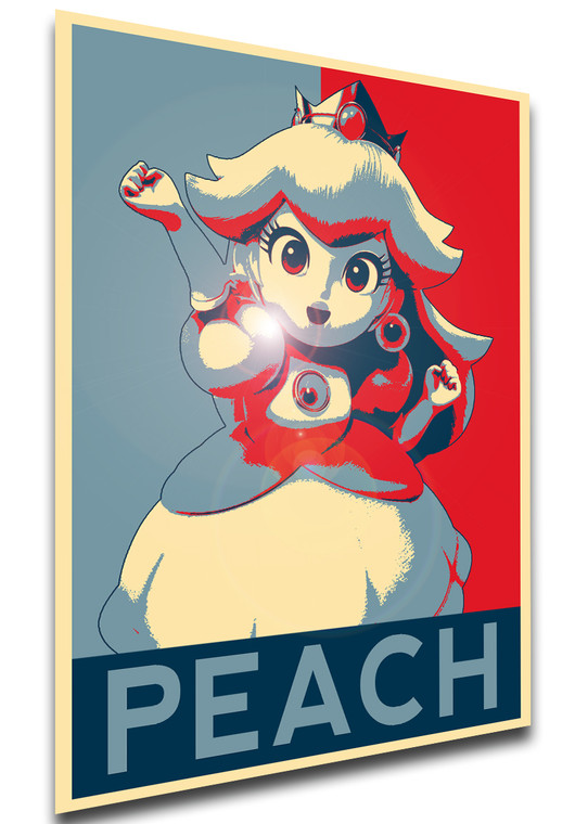 Poster Propaganda - Super Mario RPG - Peach - LL3760