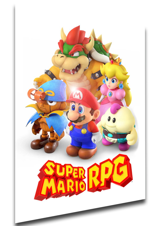 Poster Videogame Cover - Super Mario RPG - LL3761