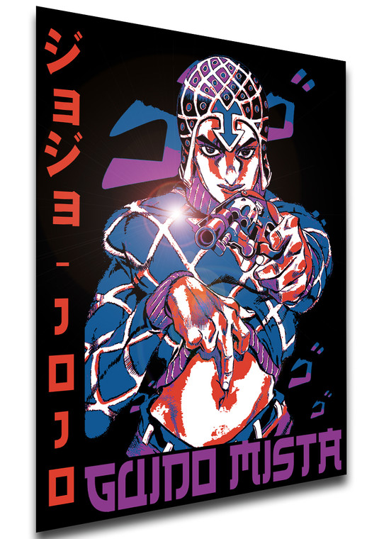 Poster Japanese Style - Jojo's Bizarre Adventures - Guido Mista - LL3650