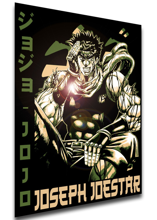 Poster Japanese Style - Jojo's Bizarre Adventures - Joseph Joestar - LL3638