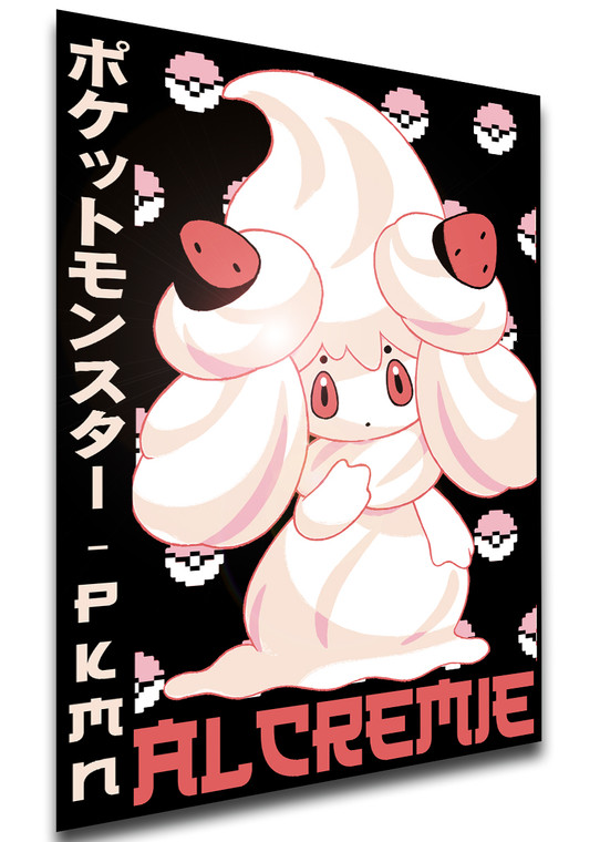 Poster Japanese Style - Pocket Monsters - Alcremie - LL3746