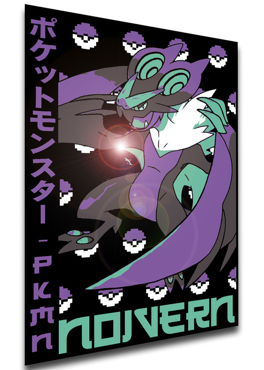 Poster Japanese Style - Pocket Monsters - Noivern - LL3734