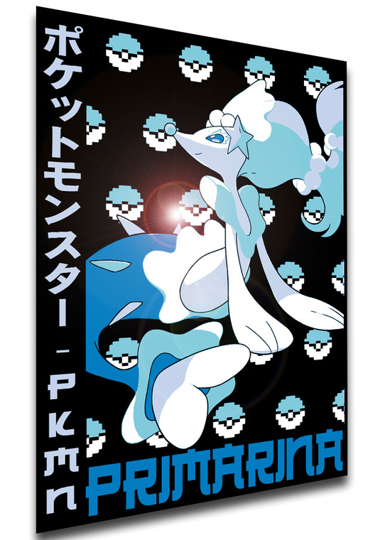 Poster Japanese Style - Pocket Monsters - Primarina - LL3736
