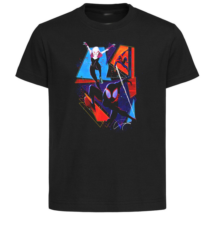 T-Shirt Unisex Black - Spiderman - Across the spiderverse