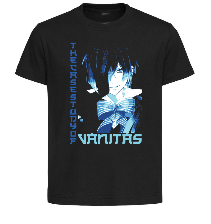 T-Shirt Unisex Black Japanese Style - The Case Study of Vanitas - Vanitas - SA1146