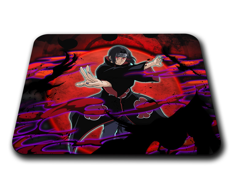 Mousepad Tappetino - naruto itachi corvi