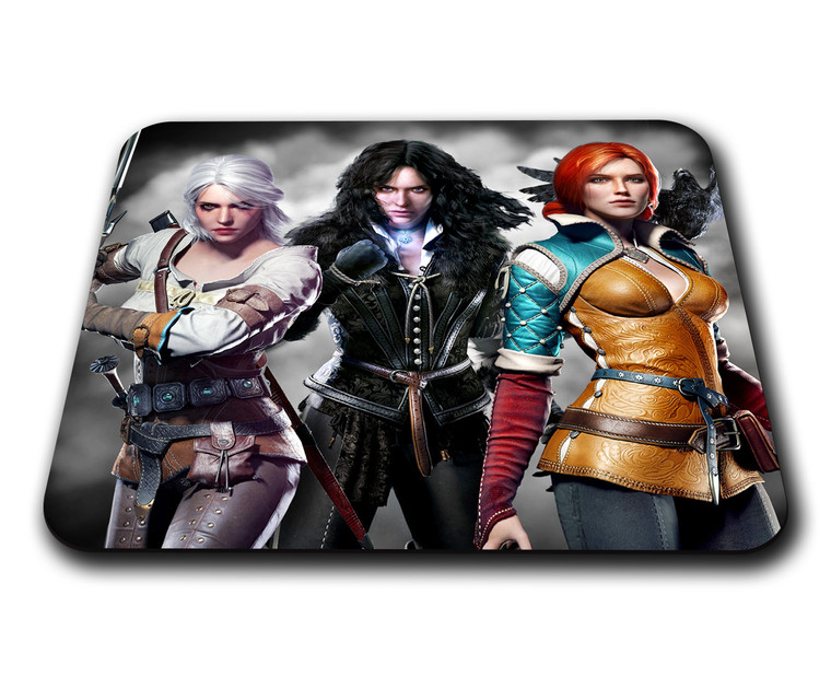 Mousepad Tappetino - Videogame - The witcher triss yennefer ciri