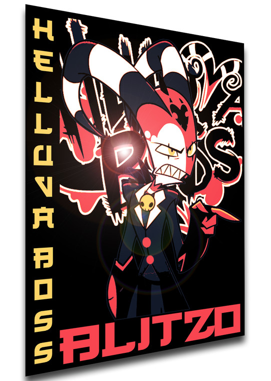 Poster Japanese Style - Helluva Boss - Blitzo - LL3766