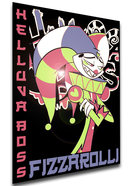 Poster Japanese Style - Helluva Boss - Fizzarolli - LL3768