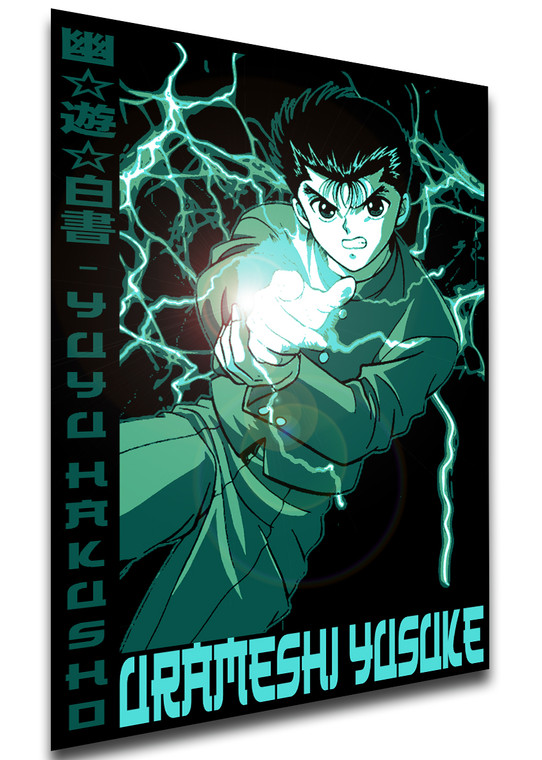 Poster Japanese Style - Yuyu Hakusho - Yusuke Urameshi LL3787