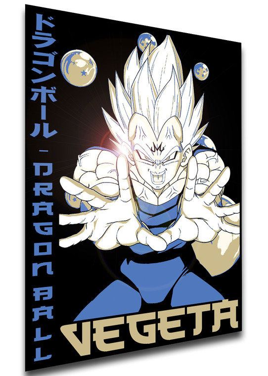Poster Japanese Style - Dragon Ball - Majijn Vegeta - LL3777