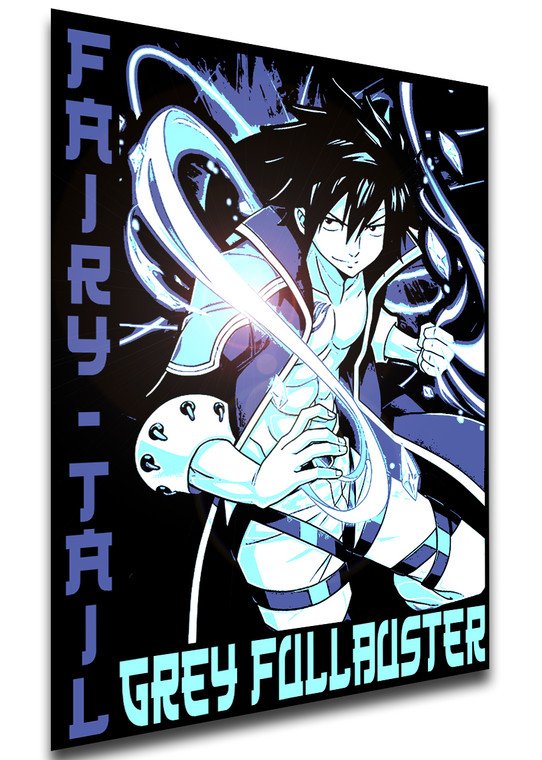 Poster Japanese Style - Fairy Tail - Grey Fullbuster SA1214