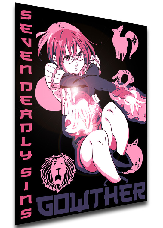 Poster Japanese Style - The Seven Deadly Sins - Gowther LL3827