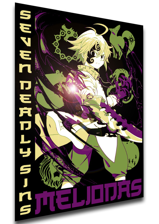 Poster Japanese Style - The Seven Deadly Sins - Meliodas LL3822