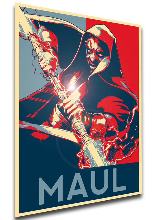 Poster Propaganda - Star Wars - Darth Maul LL3851